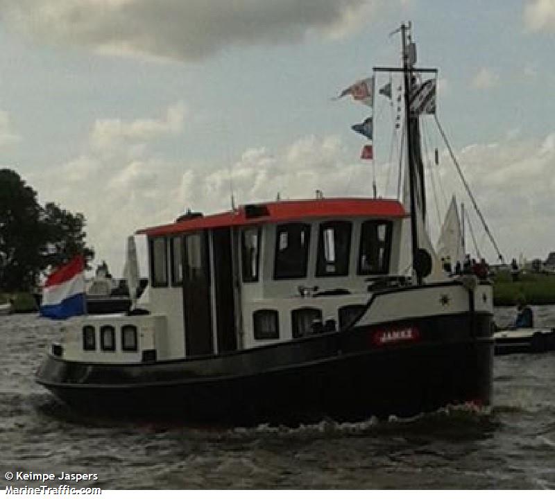 janke (Pleasure craft) - IMO , MMSI 244810622, Call Sign PB3789 under the flag of Netherlands