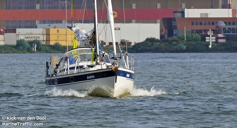 joanna (Sailing vessel) - IMO , MMSI 244850498, Call Sign PF8950 under the flag of Netherlands