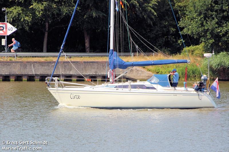 grace (Sailing vessel) - IMO , MMSI 244850603, Call Sign PE6408 under the flag of Netherlands