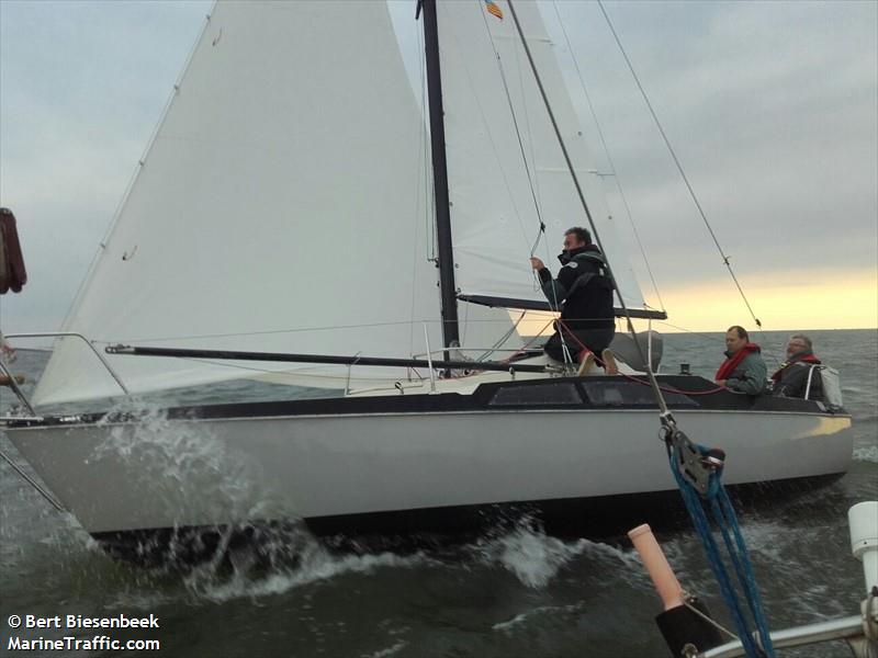sy sloe gin (Sailing vessel) - IMO , MMSI 244870857, Call Sign PC2006 under the flag of Netherlands