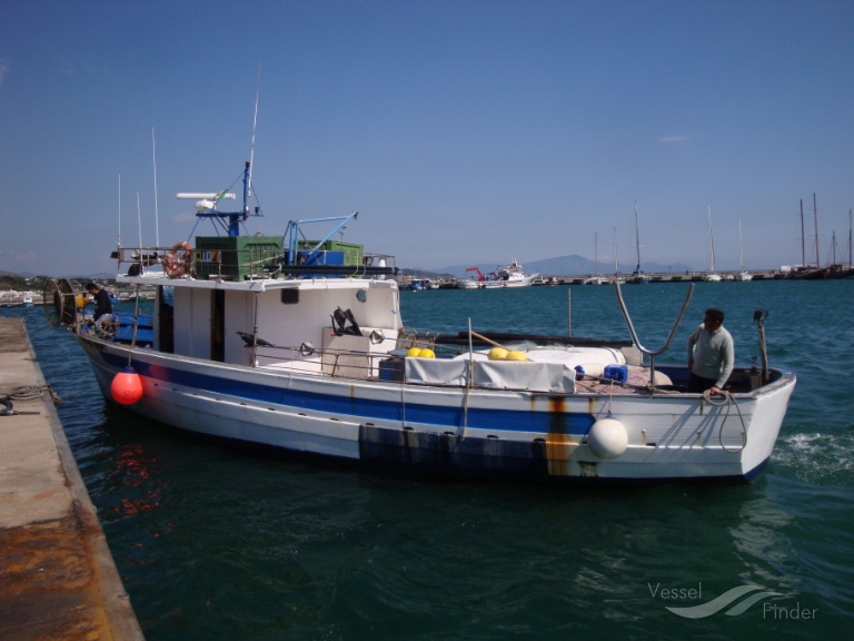 mp amata (Fishing vessel) - IMO , MMSI 247091570, Call Sign IJEO under the flag of Italy
