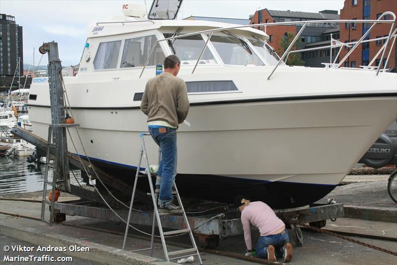 emma (Pleasure craft) - IMO , MMSI 257585470, Call Sign LJ3184 under the flag of Norway