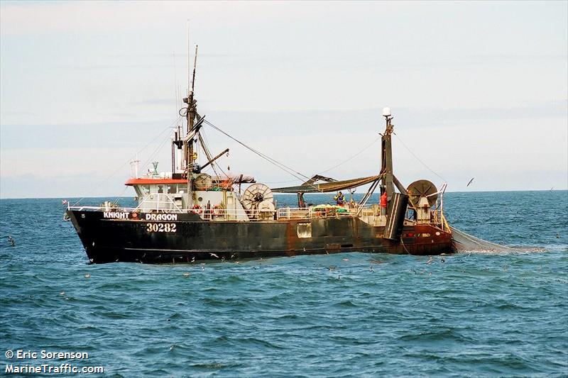 knight dragon (Fishing Vessel) - IMO , MMSI 316003587, Call Sign VD3152 under the flag of Canada