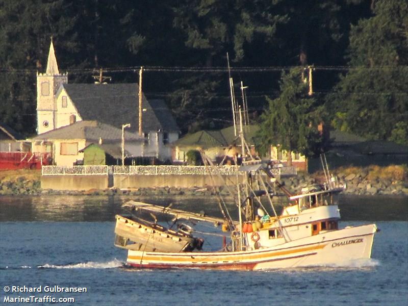 challenger (Fishing vessel) - IMO , MMSI 366122000, Call Sign WAR4531 under the flag of United States (USA)