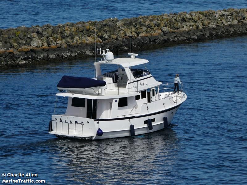 alara (Pleasure craft) - IMO , MMSI 368032090, Call Sign WDK2066 under the flag of United States (USA)