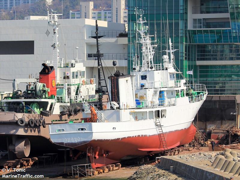 mugunghwa 07 (Fishing Support Vessel) - IMO 9121596, MMSI 440459000, Call Sign DTTB under the flag of Korea