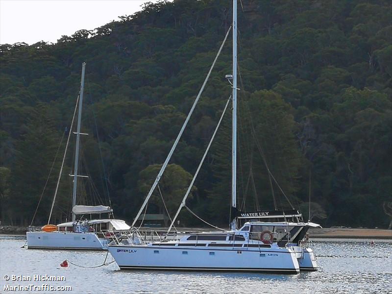 water lily (Sailing vessel) - IMO , MMSI 503072580, Call Sign AJB137N under the flag of Australia