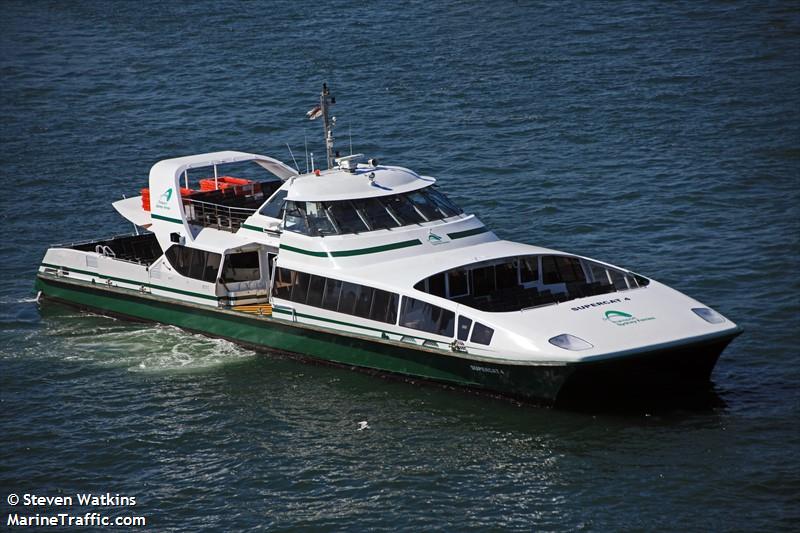 supercat 4 (Passenger ship) - IMO , MMSI 503374500, Call Sign 21942 under the flag of Australia