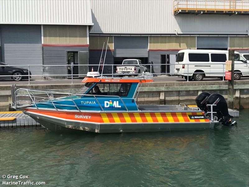 tupaia (Port tender) - IMO , MMSI 512008420, Call Sign ZMX9624 under the flag of New Zealand