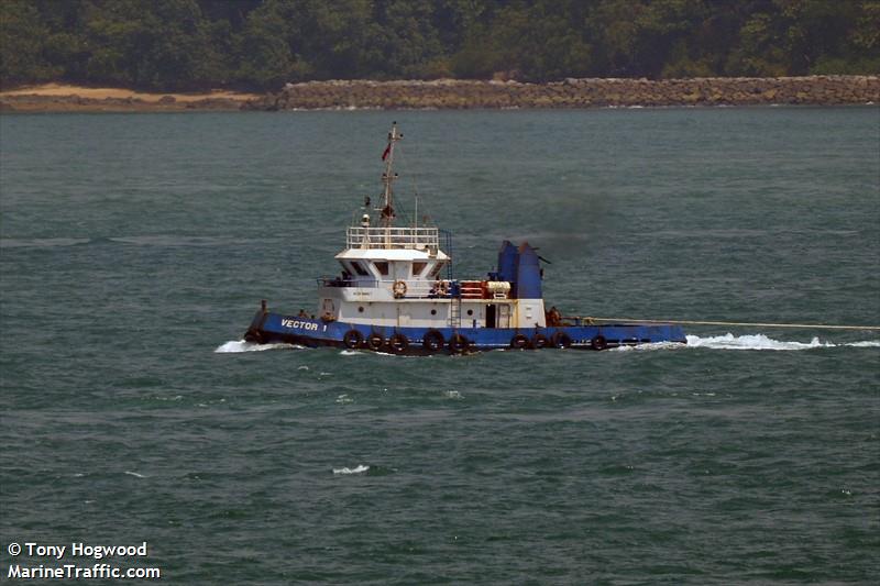 tb.vector 1 (Tug) - IMO , MMSI 533000532 under the flag of Malaysia