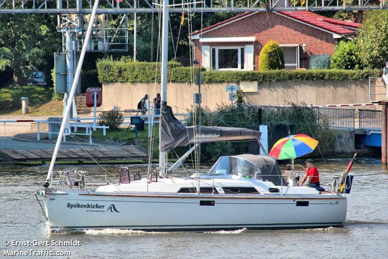 spoekenkieker (Pleasure craft) - IMO , MMSI 211734870, Call Sign DK9182 under the flag of Germany