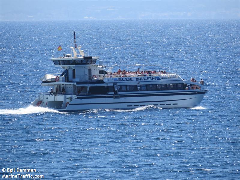 blue delfin (Passenger ship) - IMO , MMSI 224002170 under the flag of Spain