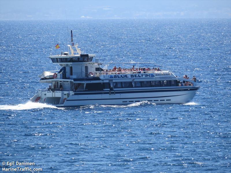 blue delfin (-) - IMO , MMSI 224002170 under the flag of Spain