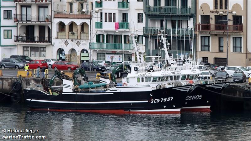 arela (Fishing vessel) - IMO , MMSI 224046360, Call Sign EA3180 under the flag of Spain