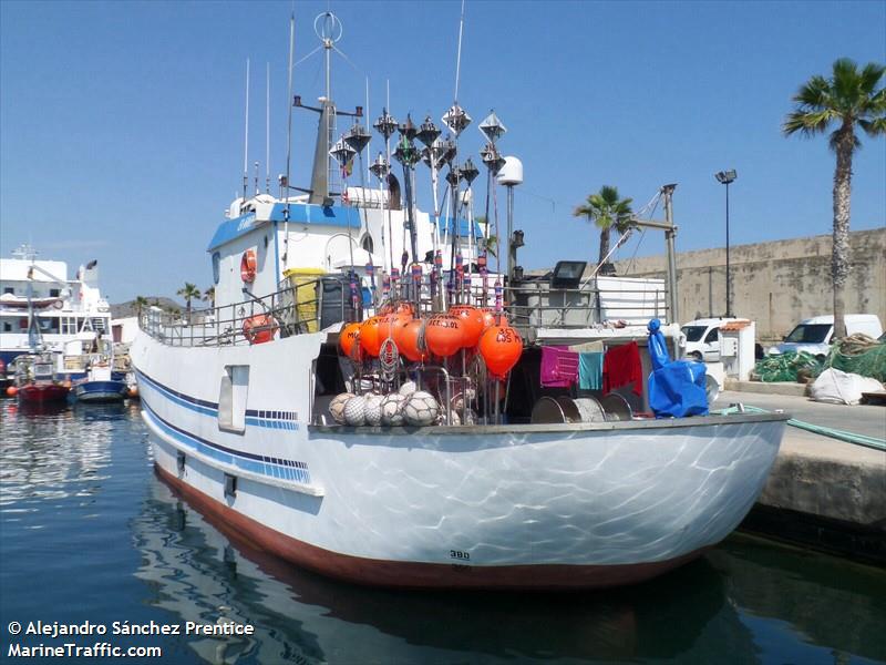 los morrinas (Fishing vessel) - IMO , MMSI 224069970, Call Sign EA6069 under the flag of Spain
