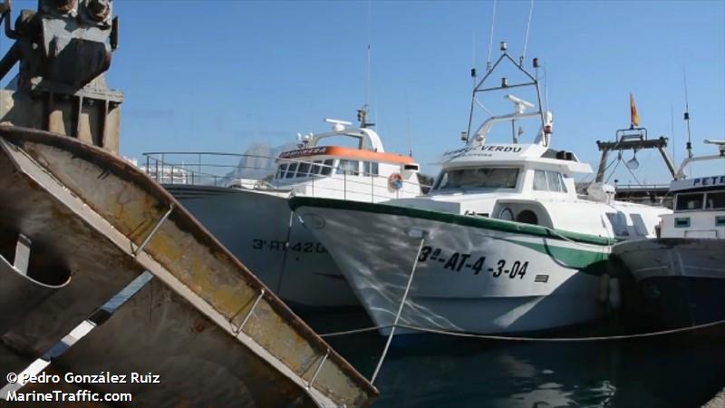 verdu verdu (Fishing vessel) - IMO , MMSI 224135340, Call Sign EA7515 under the flag of Spain