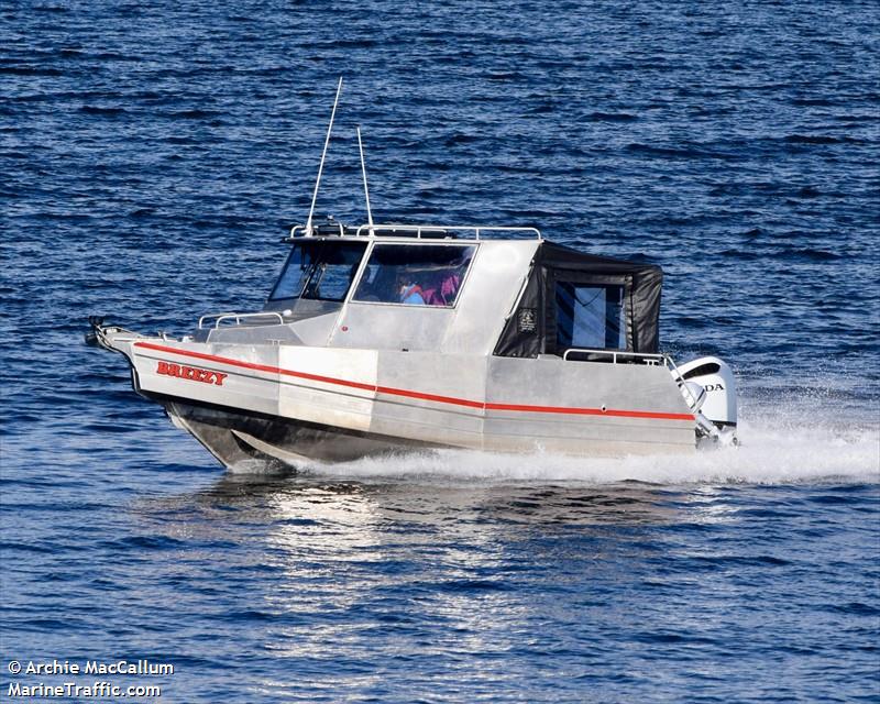 breezy (Pleasure craft) - IMO , MMSI 232018007, Call Sign MDVQ4 under the flag of United Kingdom (UK)