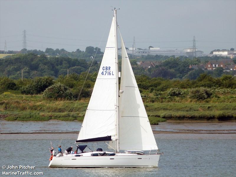 sailfin (Pleasure craft) - IMO , MMSI 235070138, Call Sign 2BA5 under the flag of United Kingdom (UK)