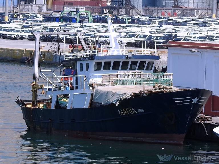 maria (Fishing Vessel) - IMO 8696960, MMSI 237046000, Call Sign SW2157 under the flag of Greece