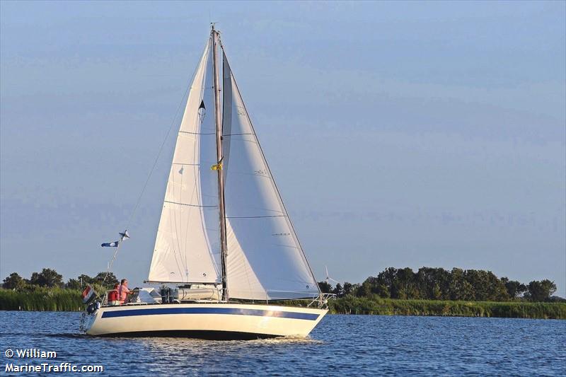 bellezza nl (Sailing vessel) - IMO , MMSI 244013308, Call Sign PB3305 under the flag of Netherlands