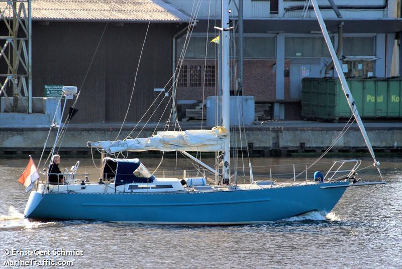 vahga (Sailing vessel) - IMO , MMSI 244780023, Call Sign PI7745 under the flag of Netherlands