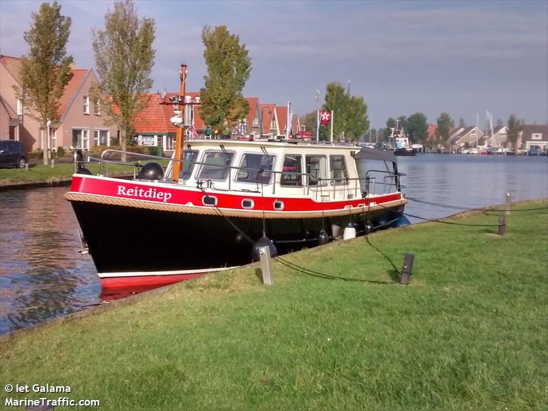 reitdiep (Pleasure craft) - IMO , MMSI 244900057, Call Sign PC9999 under the flag of Netherlands