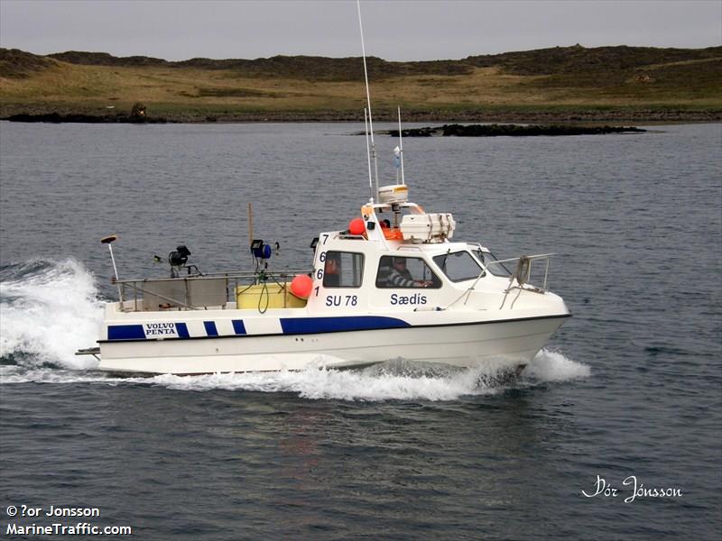 saedis (Fishing vessel) - IMO , MMSI 251490440, Call Sign 7661 under the flag of Iceland