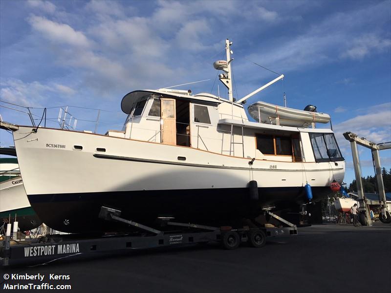 kallisto (Pleasure craft) - IMO , MMSI 316034734 under the flag of Canada