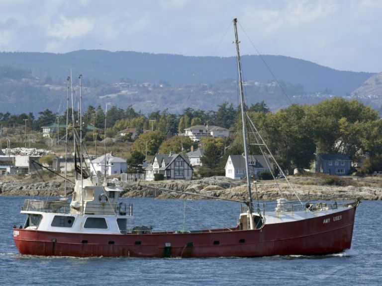 amy usen (Fishing Vessel) - IMO 6617075, MMSI 316276000, Call Sign VG6732 under the flag of Canada