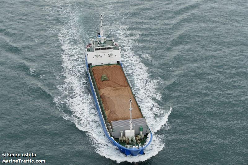 12dainichimaru (Cargo ship) - IMO , MMSI 431004236, Call Sign JD3463 under the flag of Japan