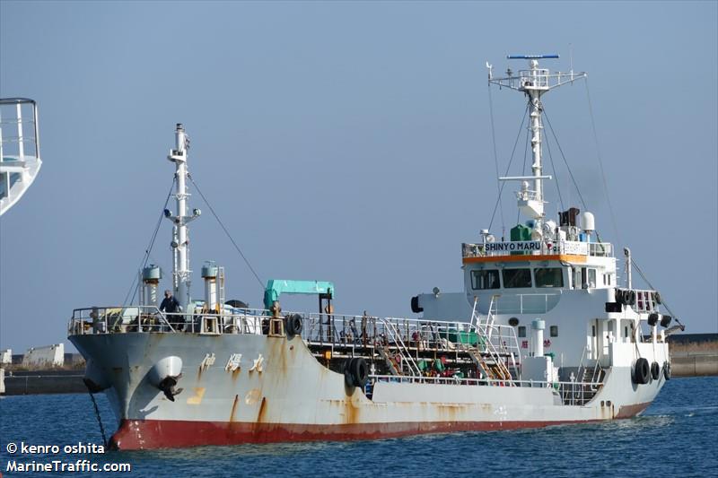 tenryumaru no.23 (Tanker) - IMO , MMSI 431501675, Call Sign JL6607 under the flag of Japan