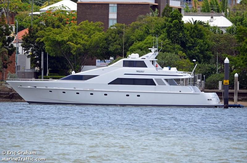 whistler (Pleasure craft) - IMO , MMSI 503105600 under the flag of Australia
