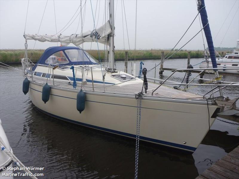tjams (Pleasure craft) - IMO , MMSI 211185280, Call Sign DA2958 under the flag of Germany