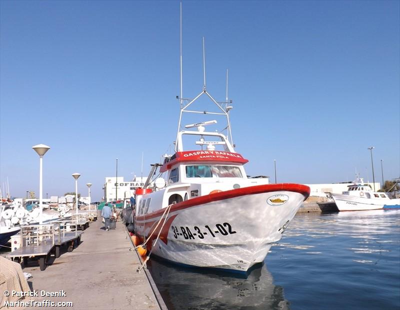 gaspar y rafaela (Fishing vessel) - IMO , MMSI 224055940, Call Sign EA5980 under the flag of Spain