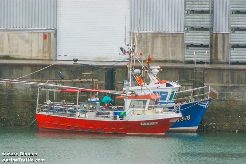 beti iskander (Fishing vessel) - IMO , MMSI 224495570 under the flag of Spain