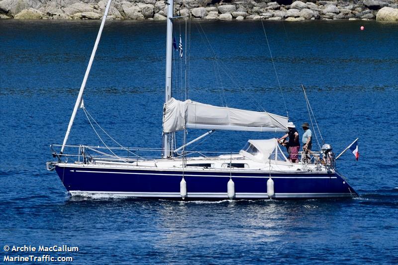 tipsy (Sailing vessel) - IMO , MMSI 227217550, Call Sign FAB5918 under the flag of France