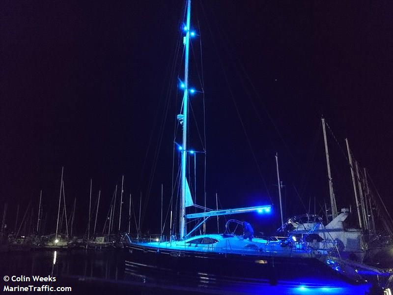mistral (Pleasure craft) - IMO , MMSI 235063977, Call Sign 2AYM6 under the flag of United Kingdom (UK)