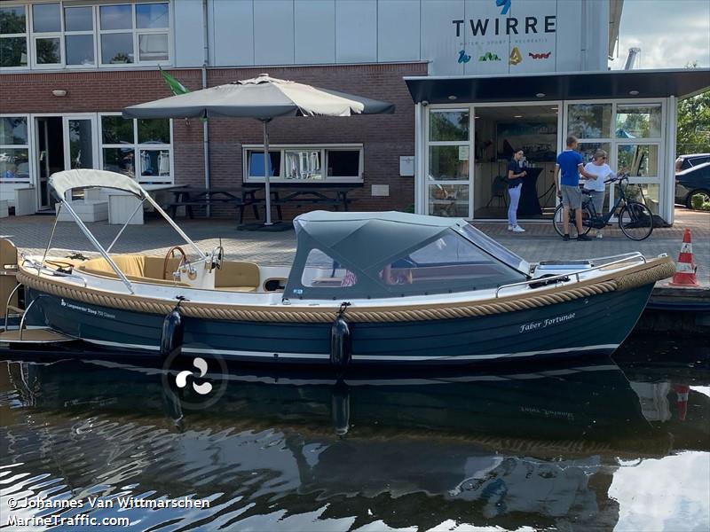 faber fortunae (Pleasure craft) - IMO , MMSI 244000308, Call Sign PC7861 under the flag of Netherlands