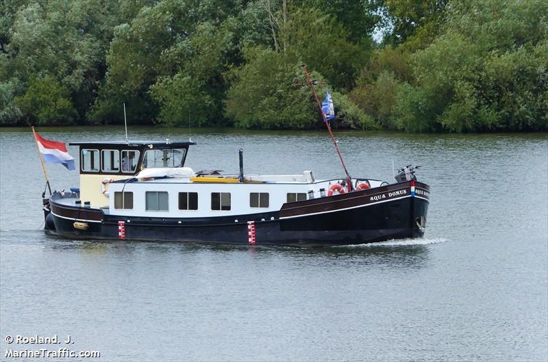 aqua domus (Pleasure craft) - IMO , MMSI 244022100, Call Sign PF3922 under the flag of Netherlands