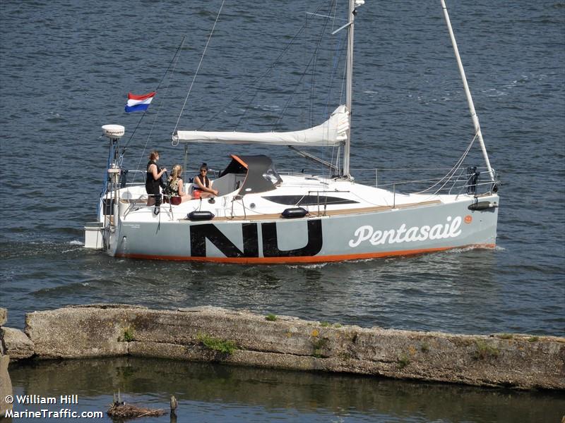 pentasail (Sailing vessel) - IMO , MMSI 244630144, Call Sign PF2905 under the flag of Netherlands