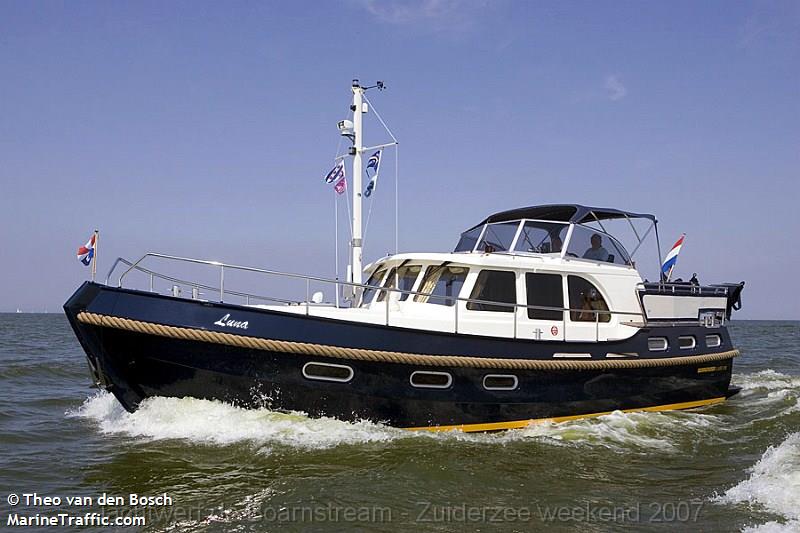 luna (Pleasure craft) - IMO , MMSI 244730563, Call Sign PB9699 under the flag of Netherlands