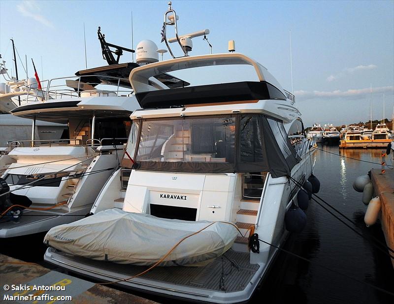 karavaki (Pleasure craft) - IMO , MMSI 247038550, Call Sign IK6425 under the flag of Italy