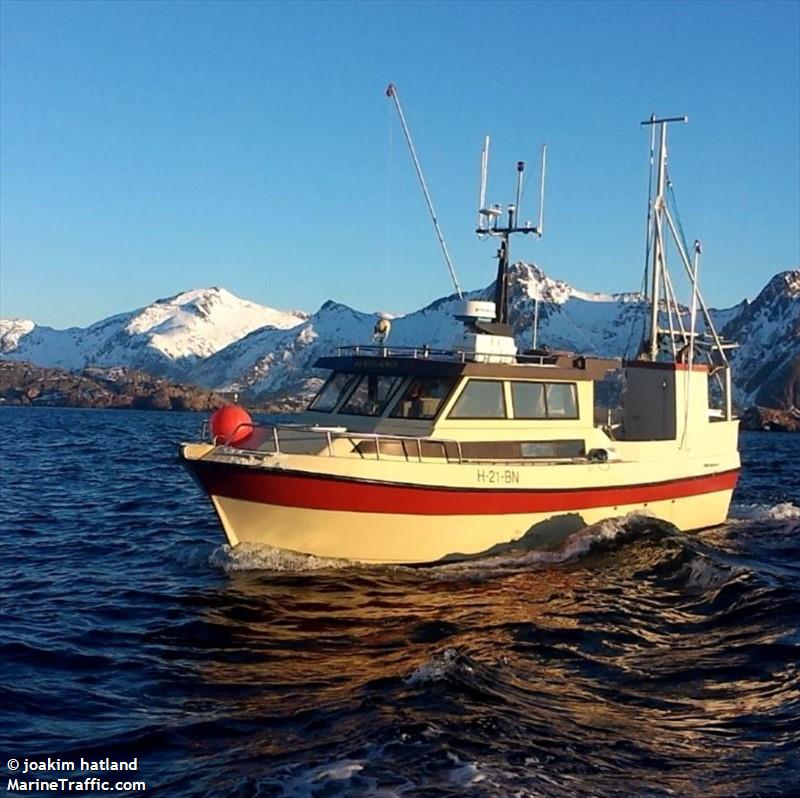 hatland (Fishing vessel) - IMO , MMSI 257095420, Call Sign LF3159 under the flag of Norway