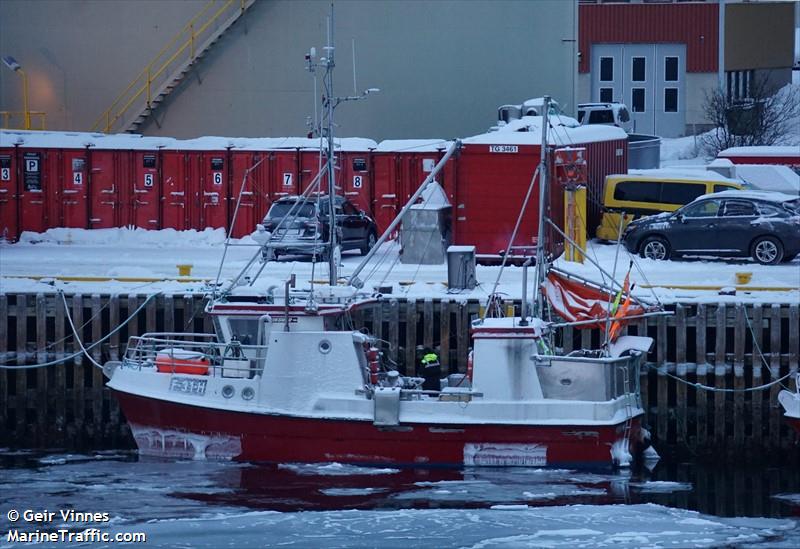 br. isaksen (Fishing vessel) - IMO , MMSI 257143220, Call Sign LK2958 under the flag of Norway
