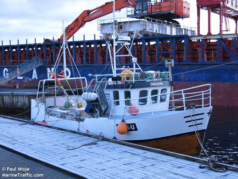 dimann (Fishing vessel) - IMO , MMSI 258517810, Call Sign LM9590 under the flag of Norway