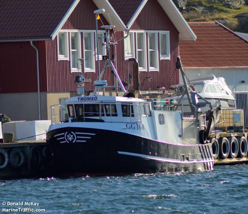 tromso (Fishing vessel) - IMO , MMSI 265724390, Call Sign SFC9109 under the flag of Sweden