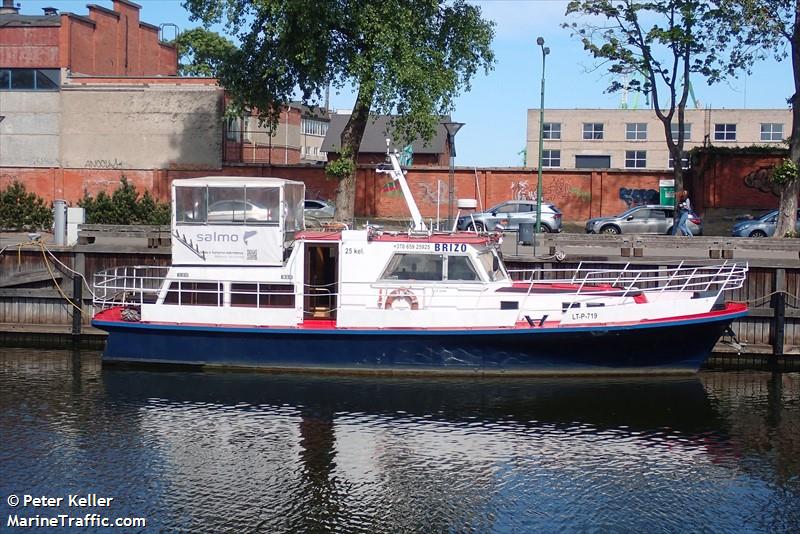 brizo (Pleasure craft) - IMO , MMSI 277177010, Call Sign LY3244 under the flag of Lithuania