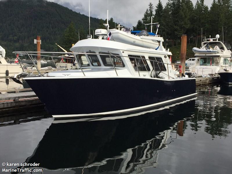silver lining (Pleasure craft) - IMO , MMSI 316040519 under the flag of Canada
