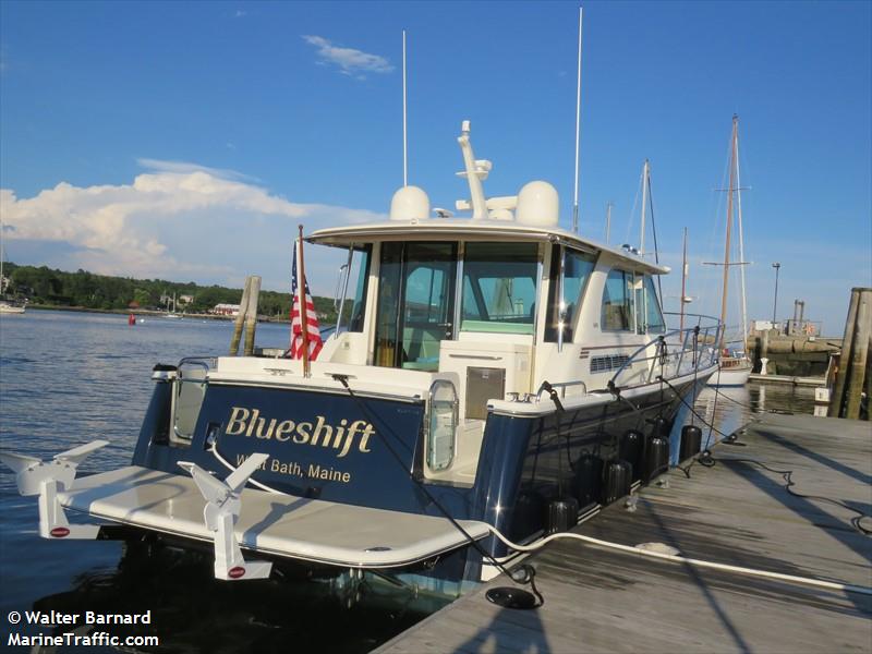 blueshift (Pleasure craft) - IMO , MMSI 338366013 under the flag of USA