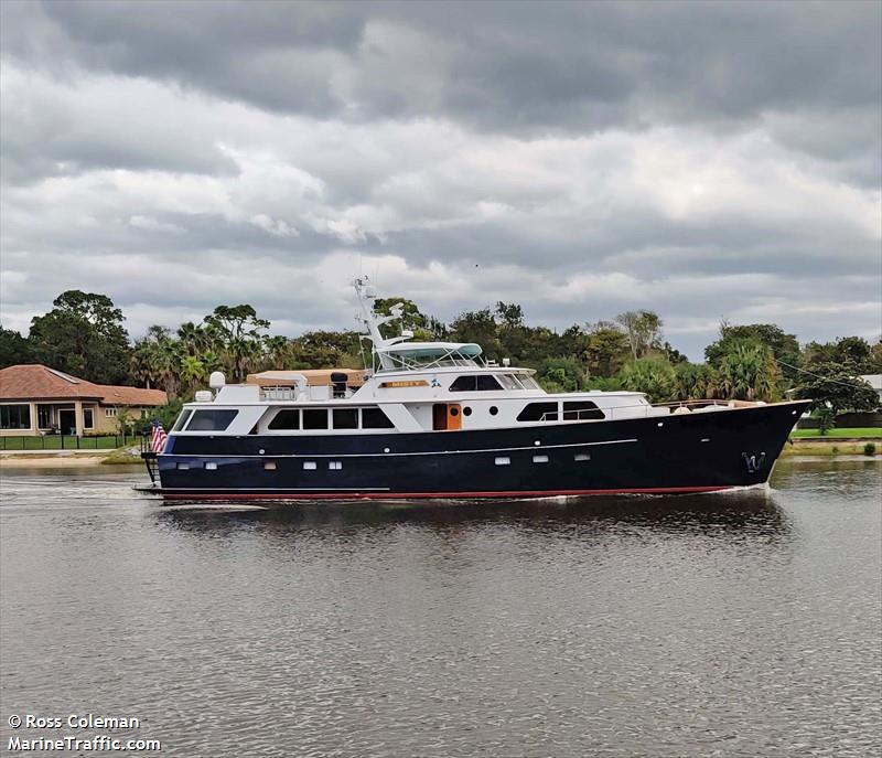 misty (Pleasure craft) - IMO , MMSI 368062810 under the flag of United States (USA)